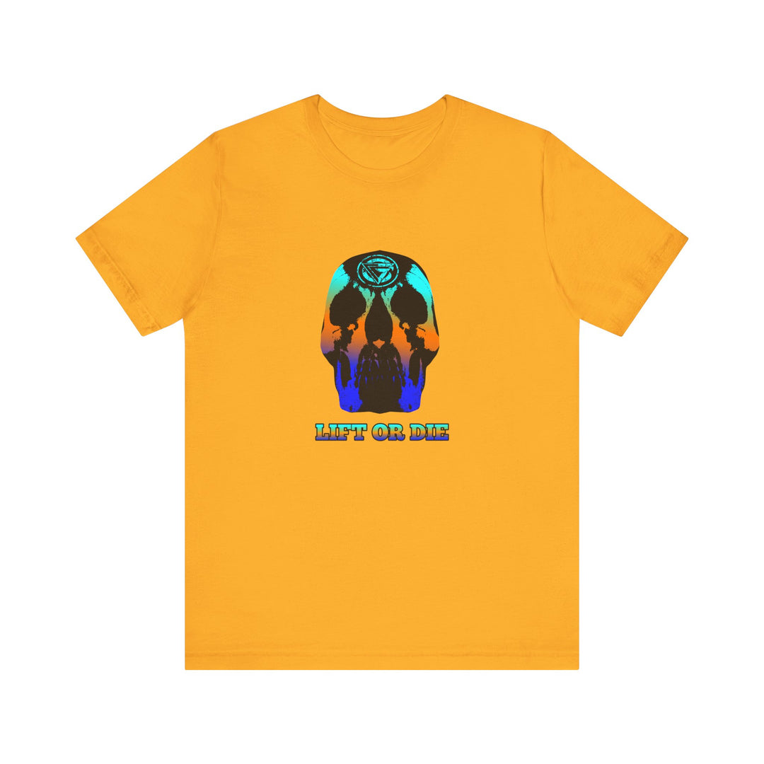 SKULLATOR BLUE ORANGE AQUA  /LIFT OR DIE