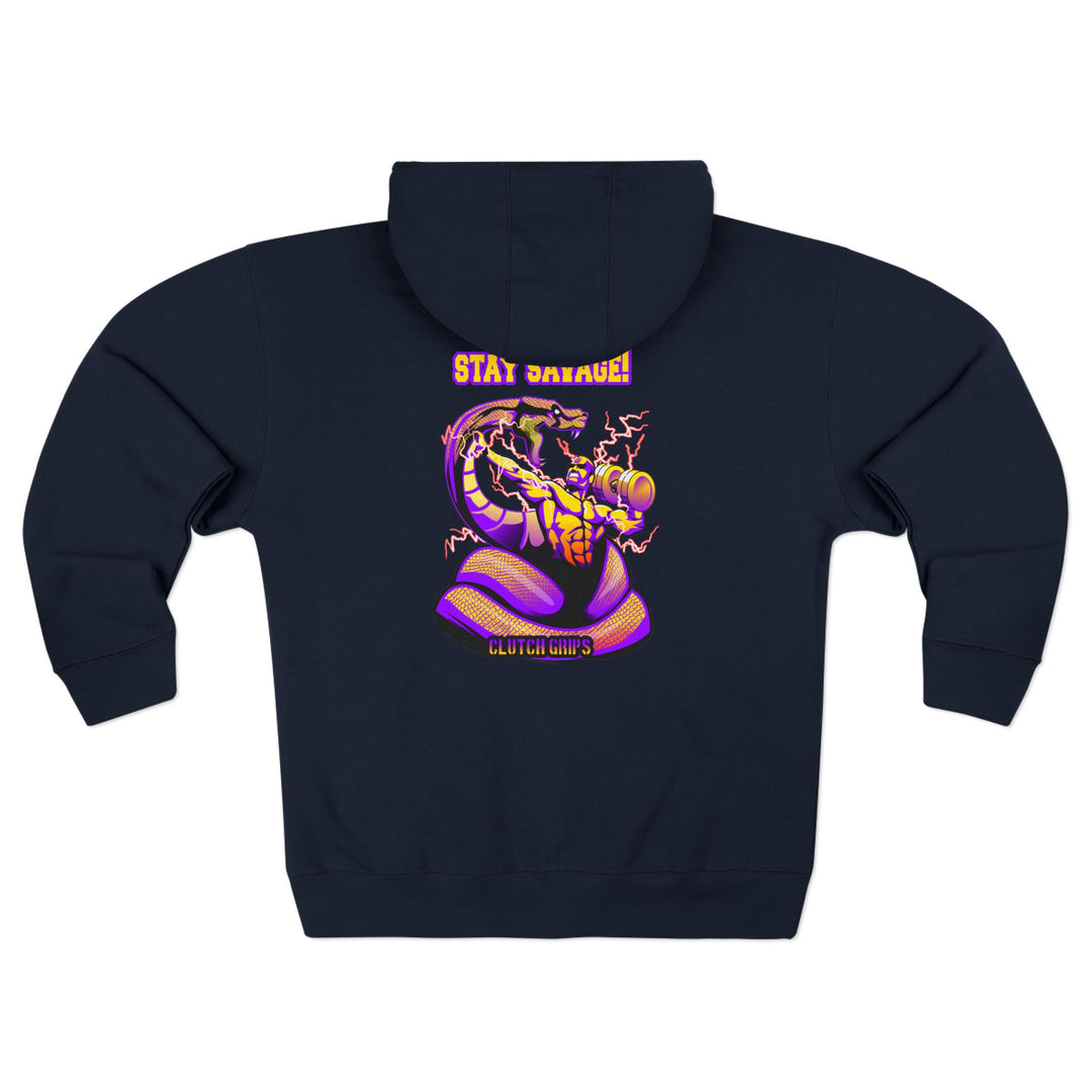 MAC VS SNAKE GOLD PURPLISH PINK/STAY SAVAGE ZIP UP