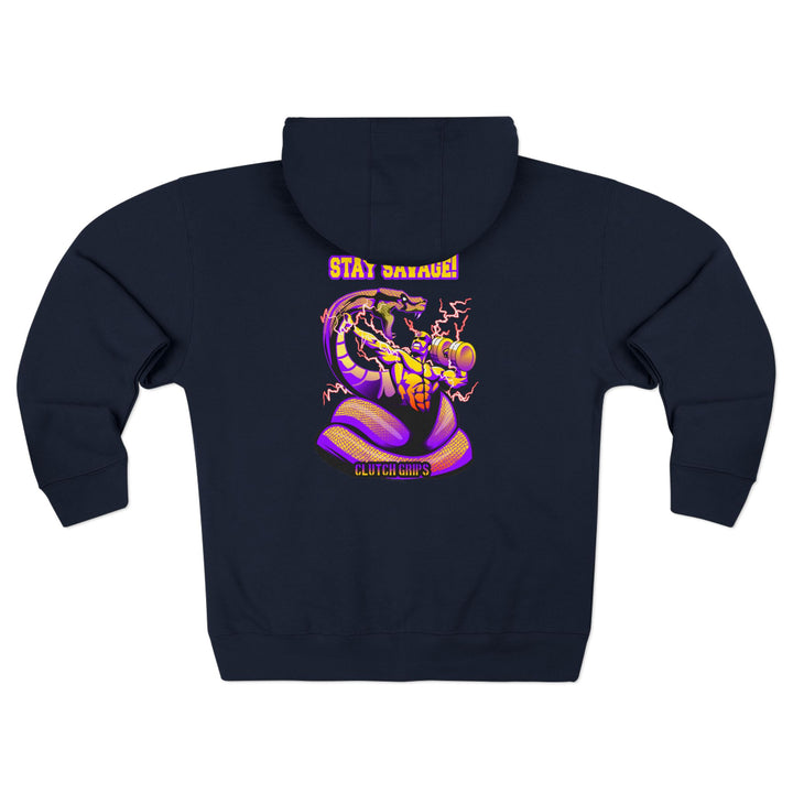 MAC VS SNAKE GOLD PURPLISH PINK/STAY SAVAGE ZIP UP
