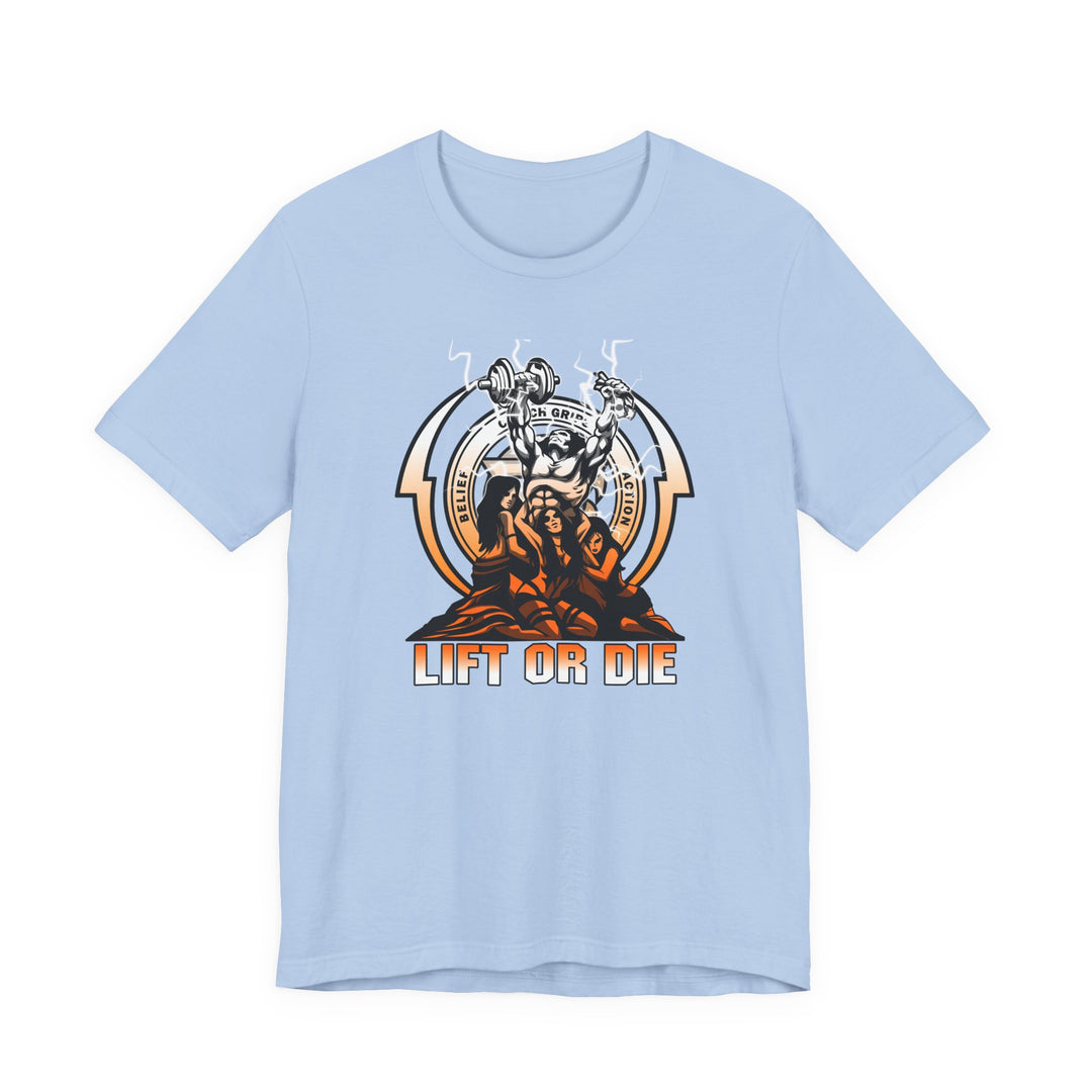 CG CONFIDENCE MAN ORANGE TO WHITE FADE /LIFT OR DIE