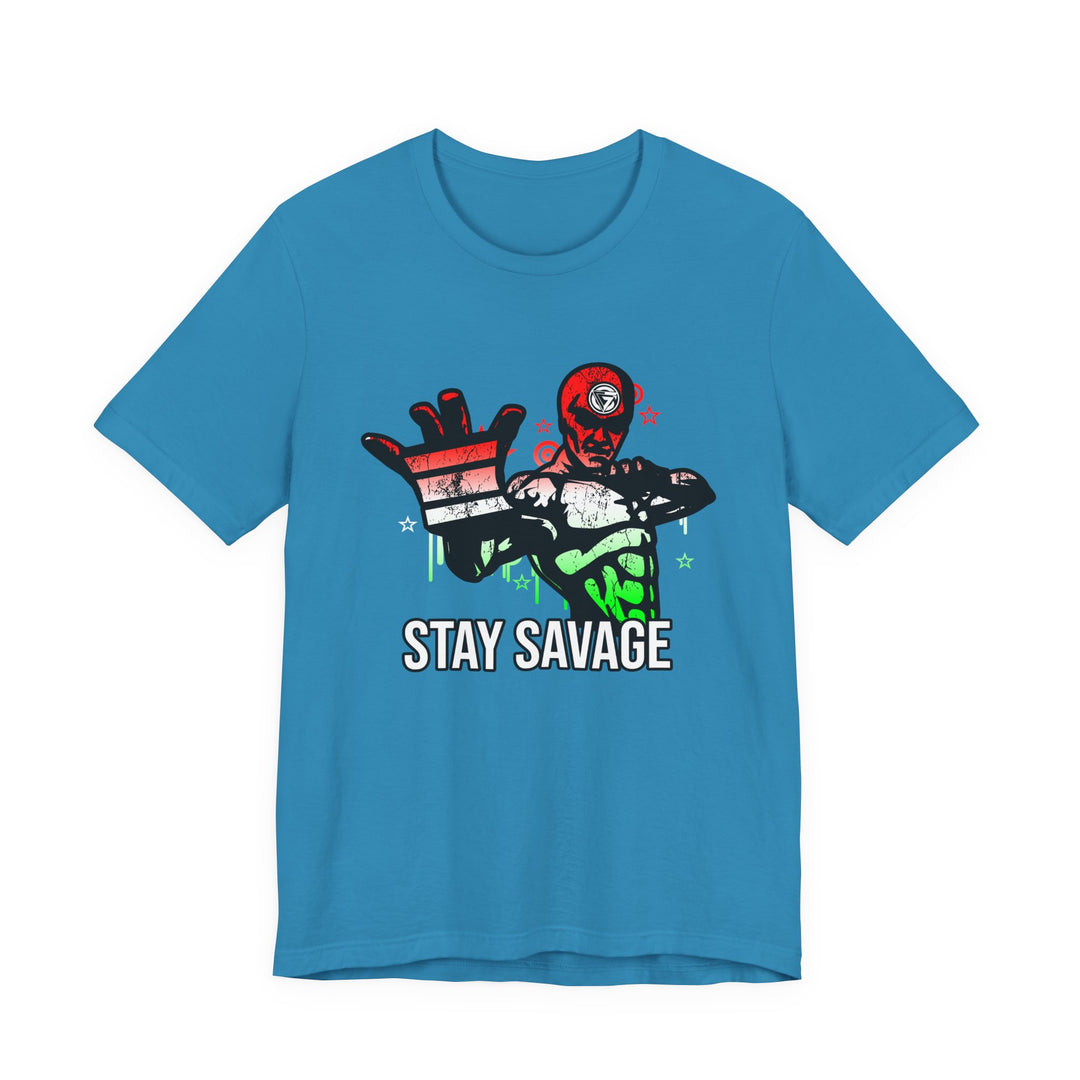 GRIP MASTER MAC RED WHITE GREEN FADE /STAY SAVAGE