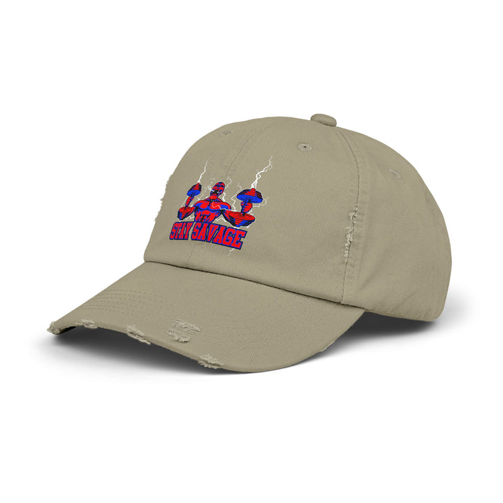 RIDE THE LIGHTNING RED BLUE /STAY SAVAGE CAP