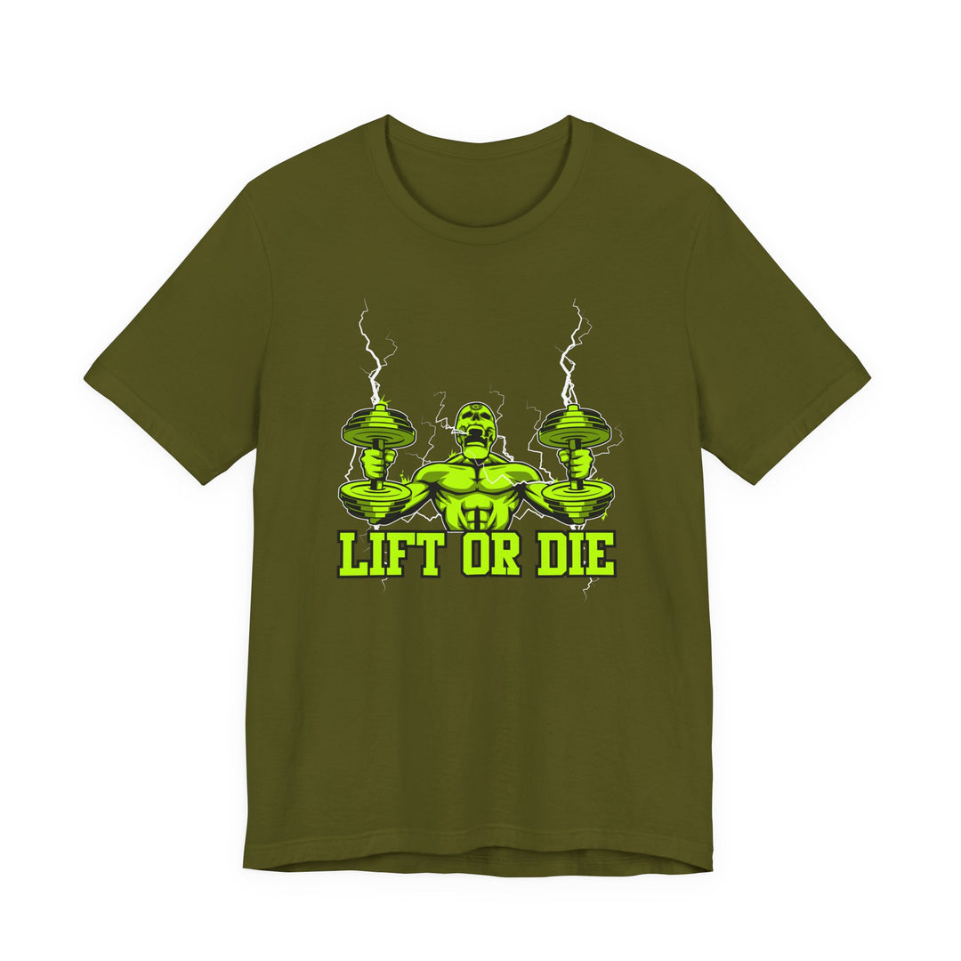 RIDE THE LIGHTNING CRAZY GREEN /LIFT OR DIE