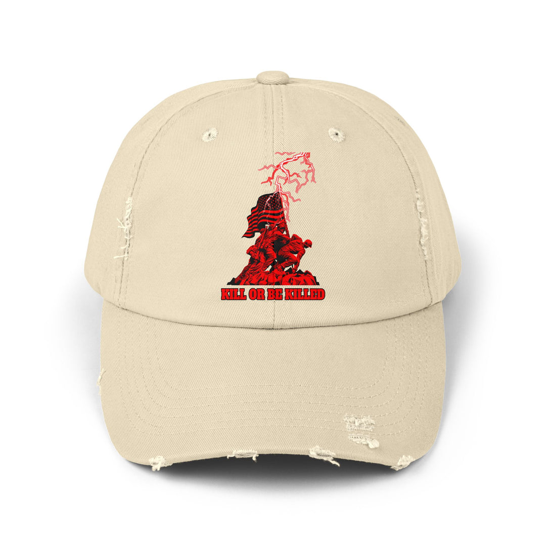 AMERICAN FREEDOM WARRIOR RED/KILL OR BE KILLED CAP