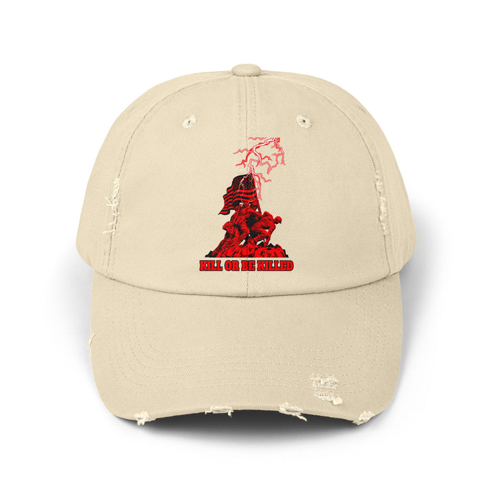 AMERICAN FREEDOM WARRIOR RED/KILL OR BE KILLED CAP