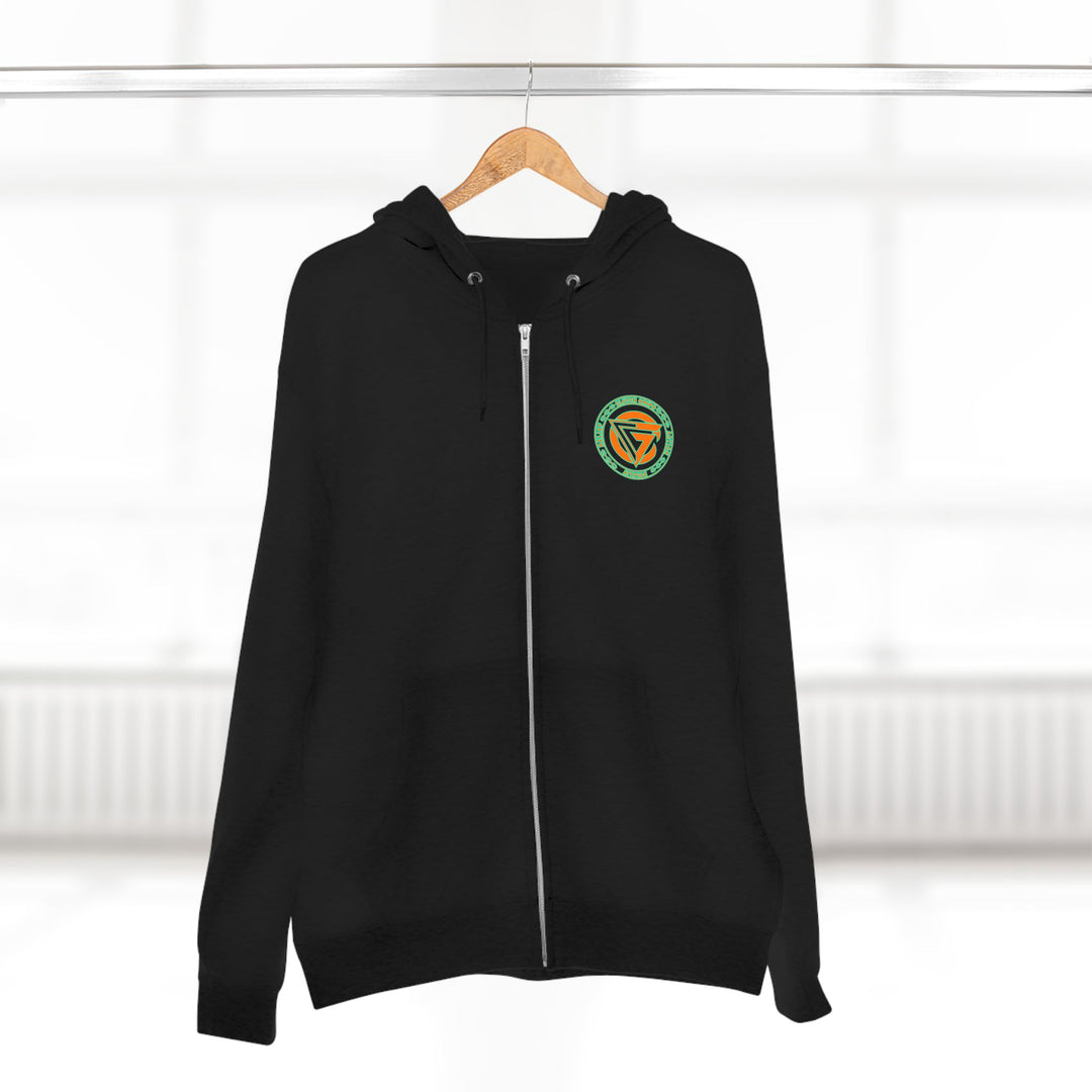 CG SGL SKULL BELL MIAMI STYLE/READY FOR WAR ZIP UP