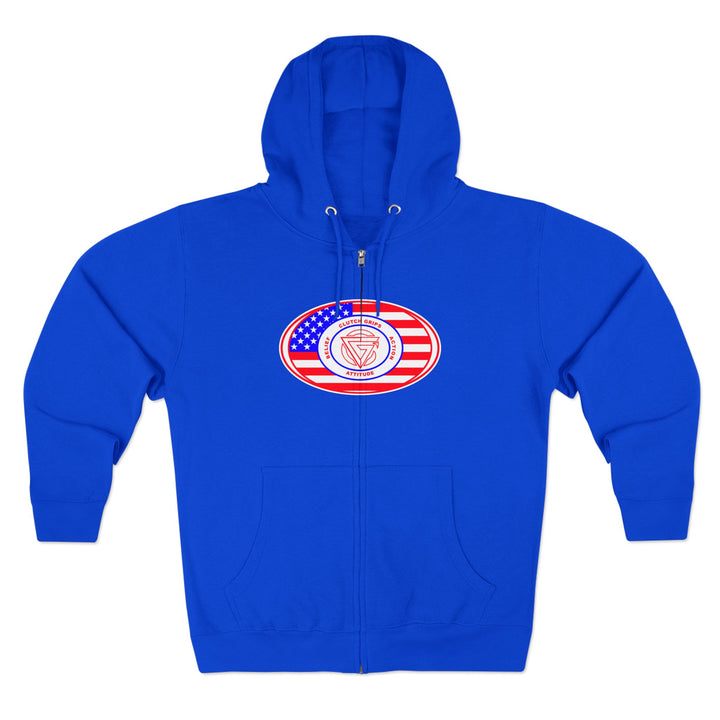 CG ANGRY DOG USA/LIFT OR DIE ZIP UP