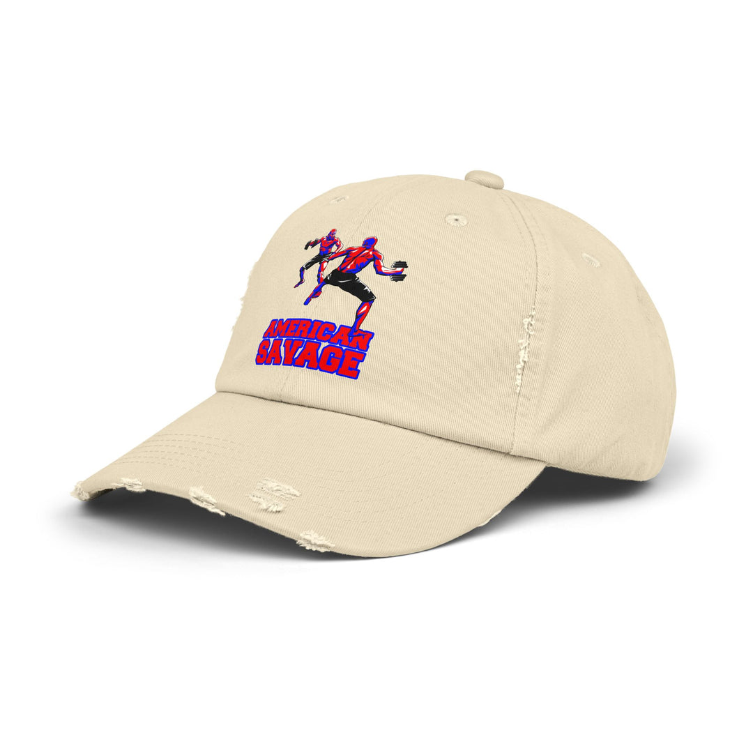 CG STAND OFF RED BLUE WHITE /AMERICAN SAVAGE CAP