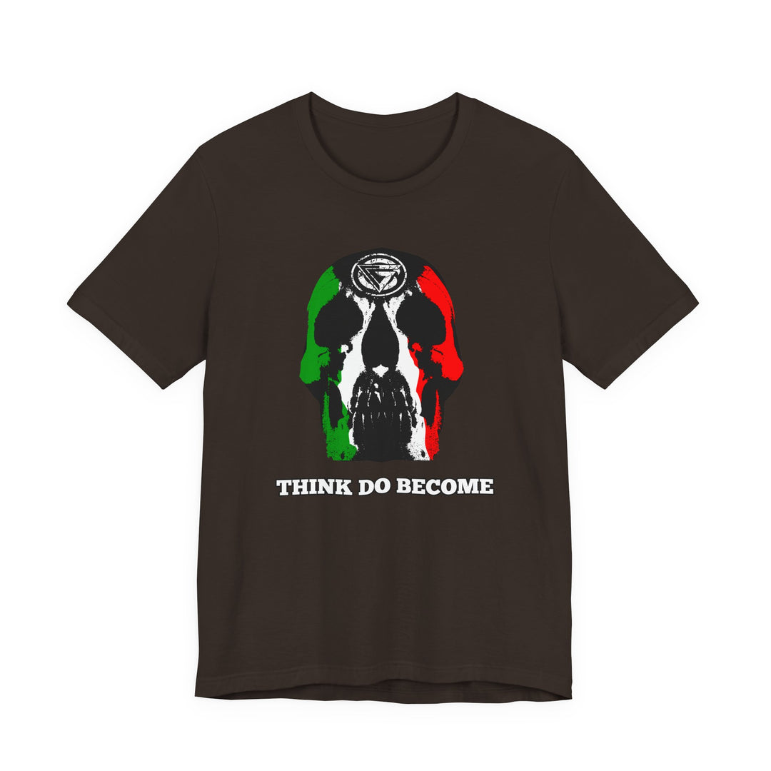 SKULLATOR RED WHITE GREEN  /THINK DO BECOME