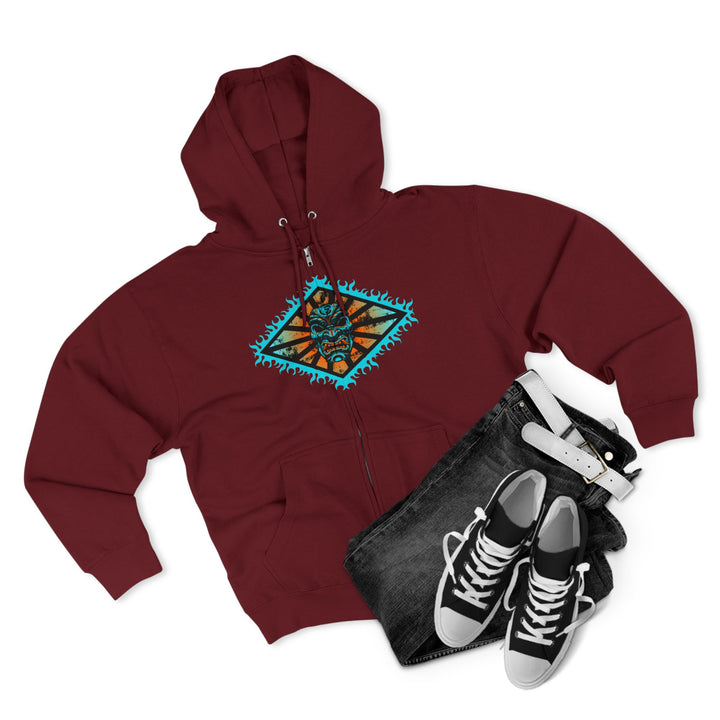 SAMURAI MASTER TRAINER MIAMI COLORS /LIFT OR DIE ZIP UP