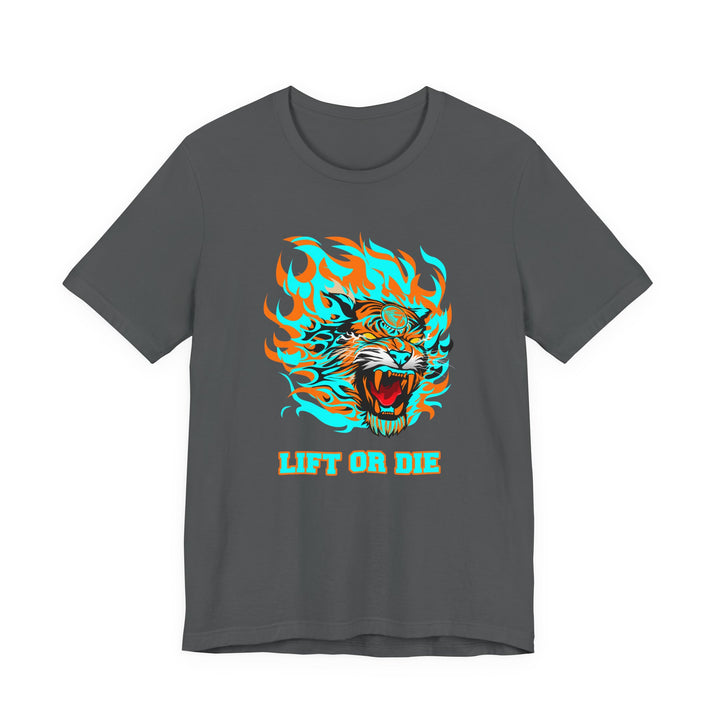 TIGER FLAME MIAMI AQUA ORANGE /LIFT OR DIE