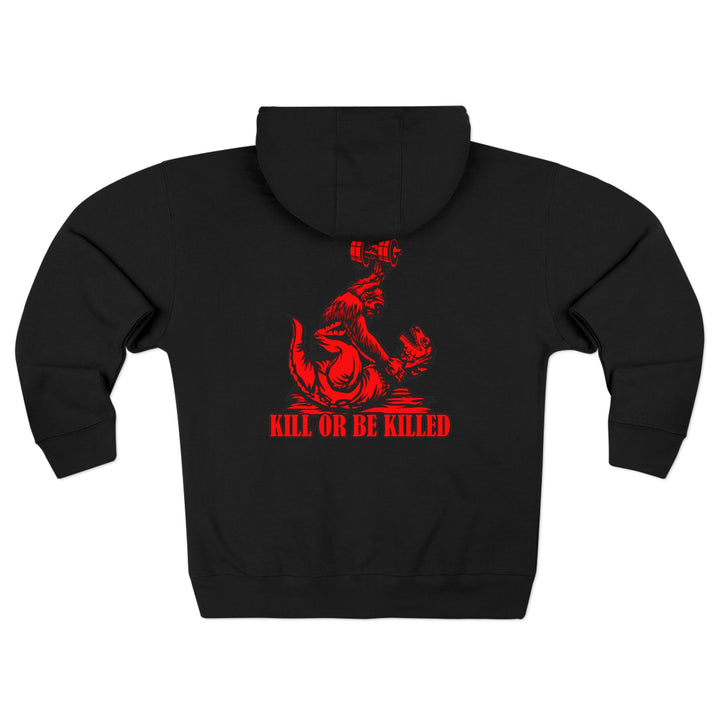 CG APE VS ZILLA RED  /KILL OR BE KILLED ZIP UP