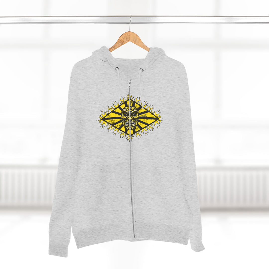 SPARTAN LIFT YELLOW BLACK /STAY SAVAGE ZIP UP