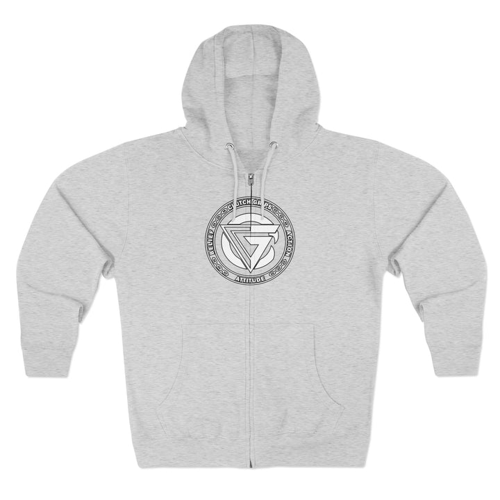 CG MAC JUMP WHITE /AMERICAN SAVAGE ZIP UP