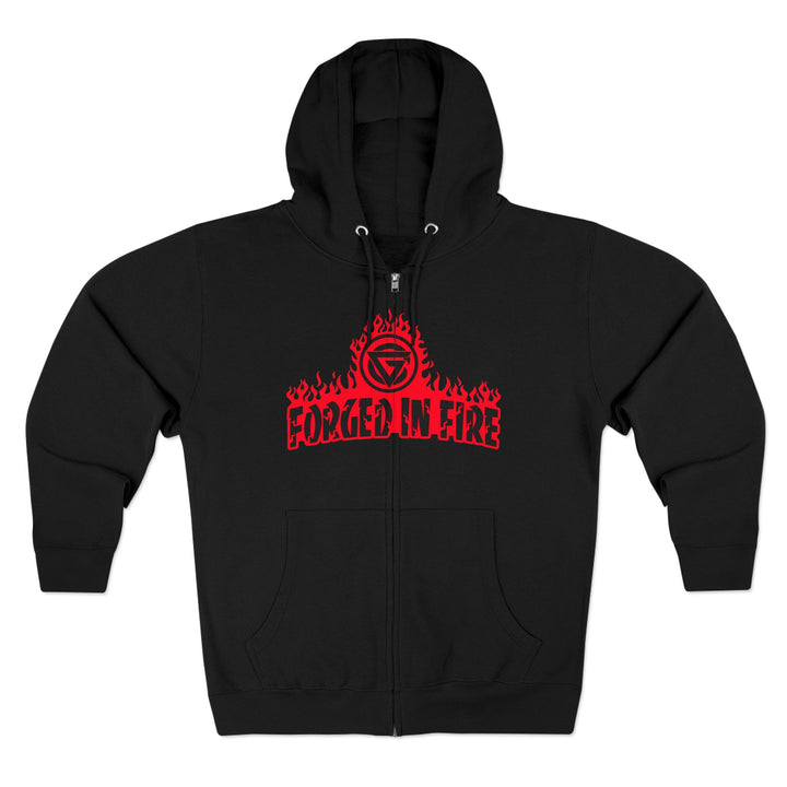 CG OUTLAW RED BLACK /WELCOME TO THE JUNGLE ZIP UP