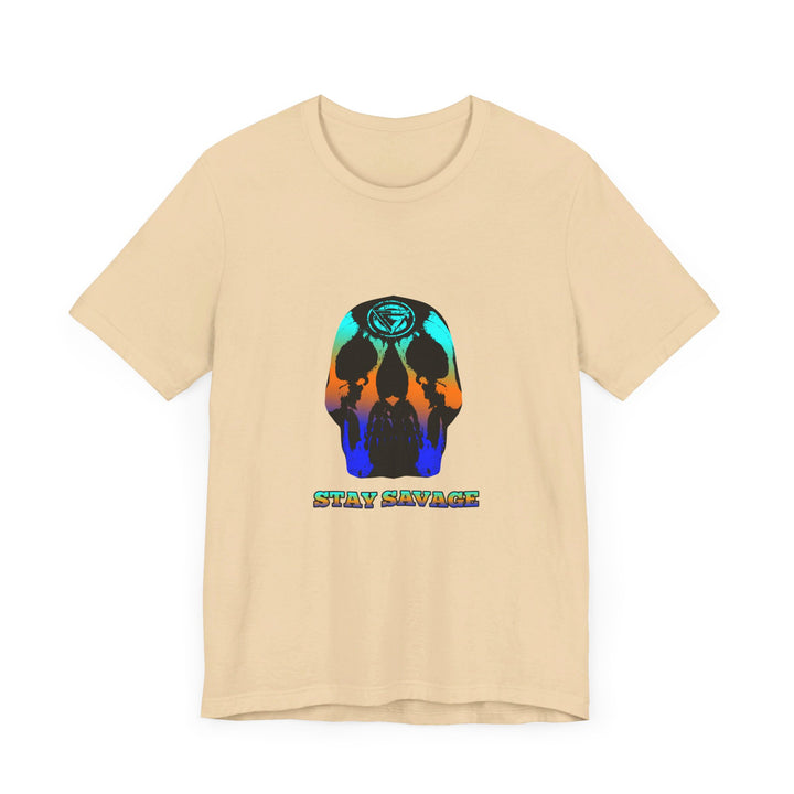SKULLATOR BLUE ORANGE AQUA  /STAY SAVAGE
