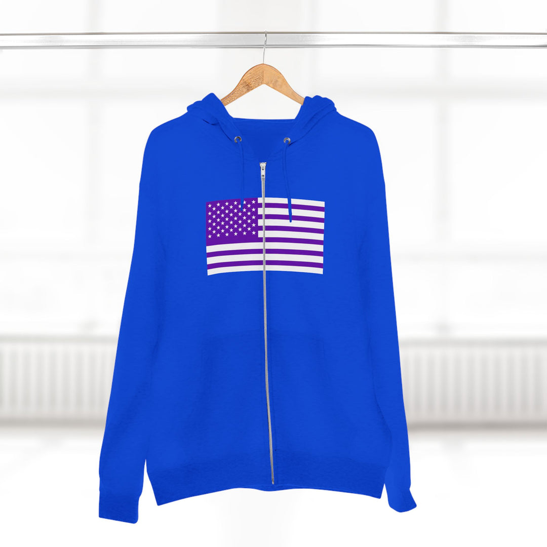 CG EZ RIDER PRUPLE WHITE /STAY SAVAGE ZIP UP