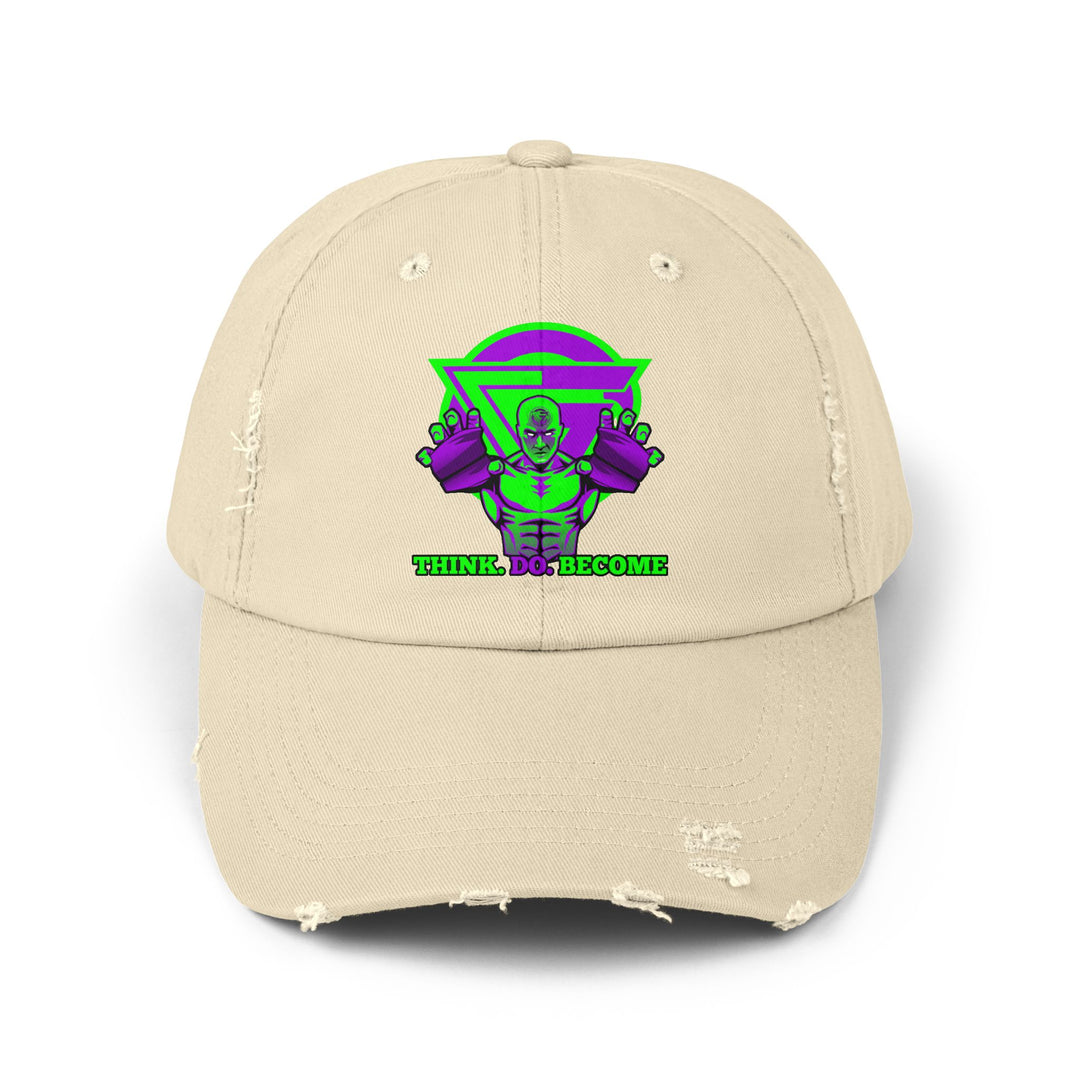 CG MONK MASTER PURPLE GREEN/THINK DO BECOME CAP