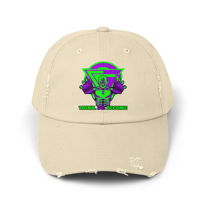 CG MONK MASTER PURPLE GREEN/THINK DO BECOME CAP