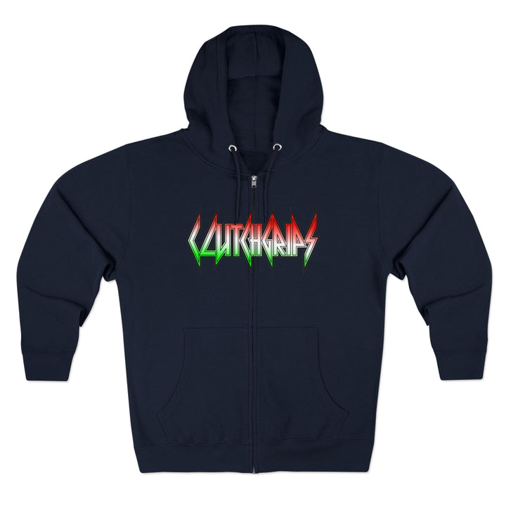 CG APE VS ZILLA RED WHITE GREEN FADE /DONT BE A BITCH ZIP UP