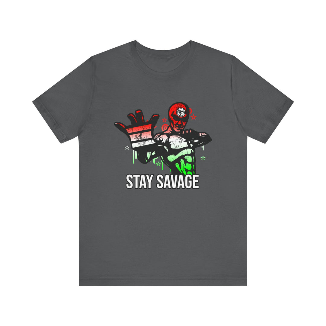GRIP MASTER MAC RED WHITE GREEN FADE /STAY SAVAGE
