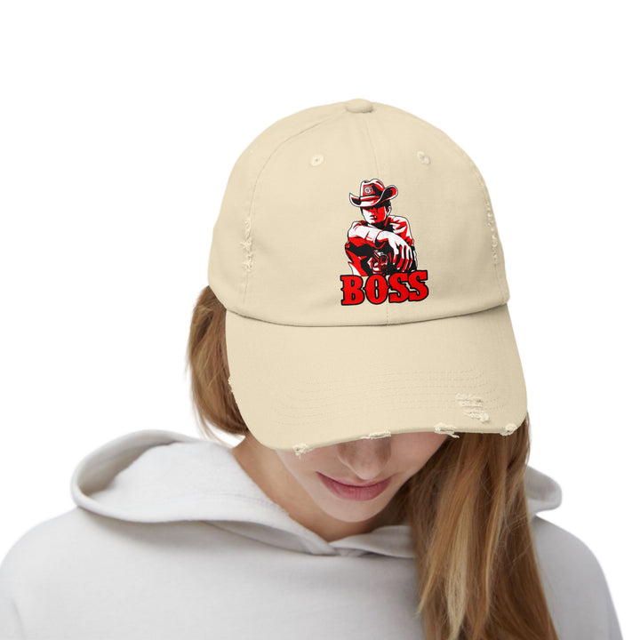 CG COWBOY KILLER RED WHITE /BOSS CAP