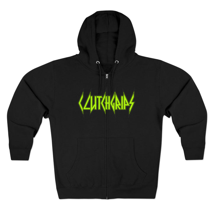 CG PATRIOT WARRIOR HYPER GREEN /DONT BE A BITCH ZIP UP