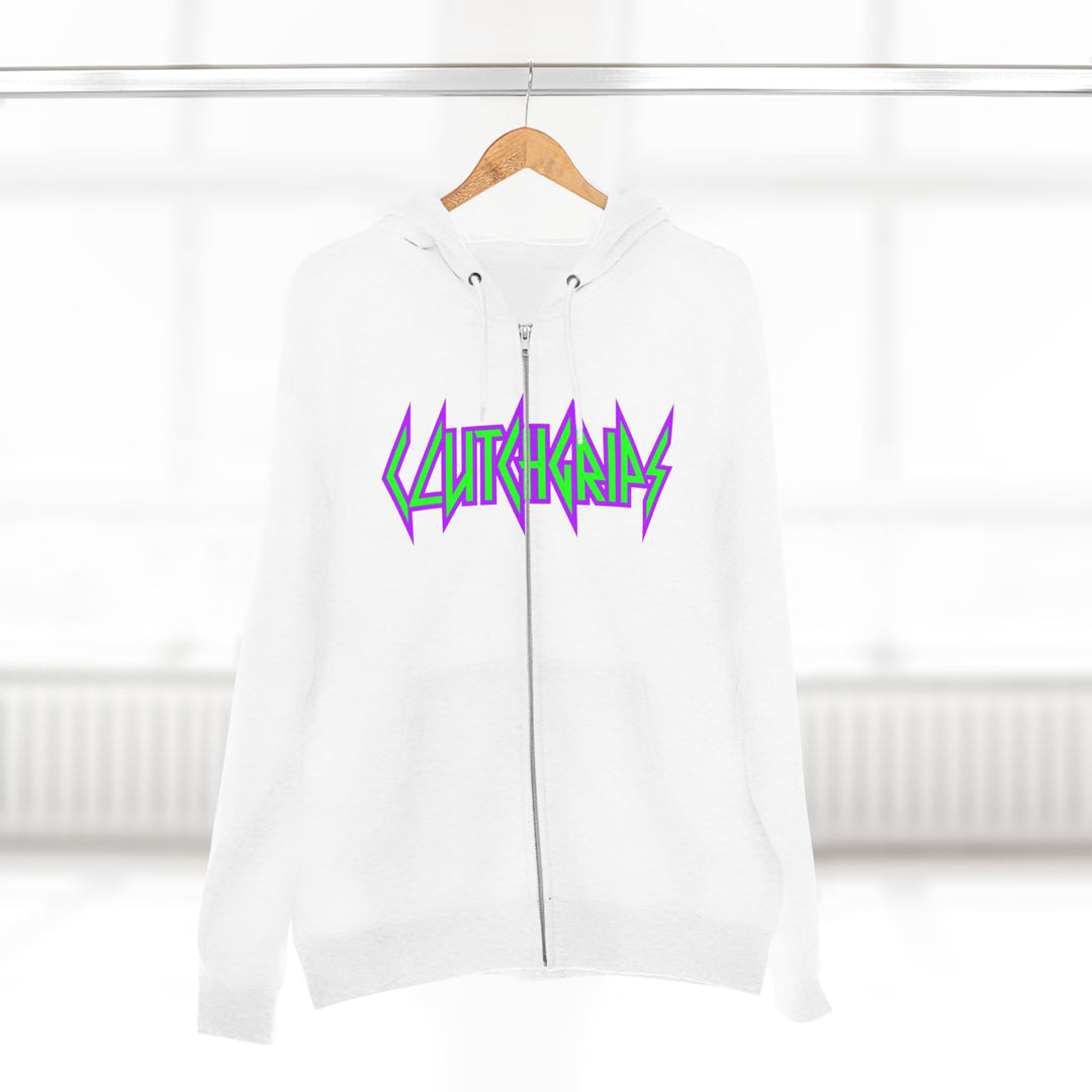 CG SKULLATOR PURPLE GREEN /CLUTCH GRIPS ZIP UP