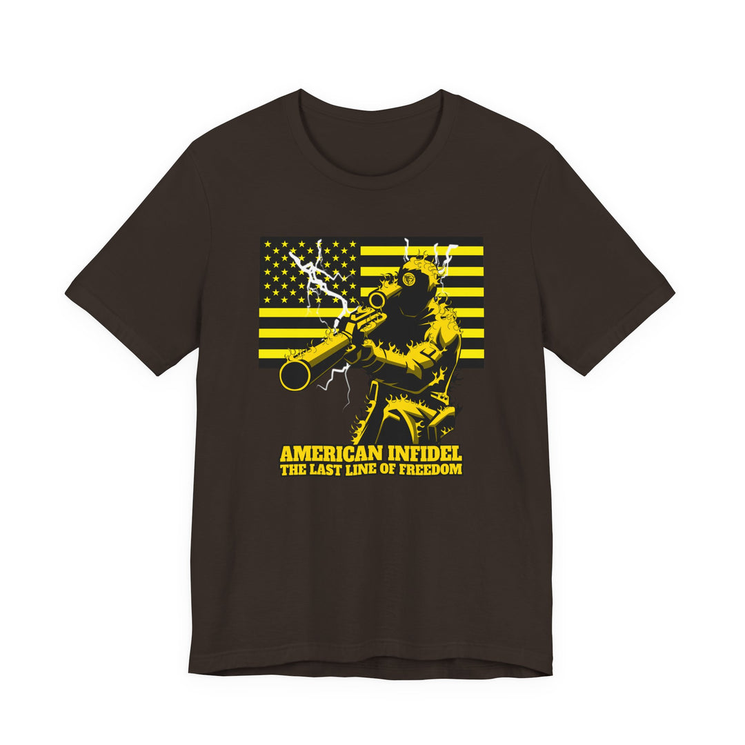 CG MAC THE SNIPER YELLOW BLACK /AMERICAN INFIDEL LAST LINE OF FREEDOM