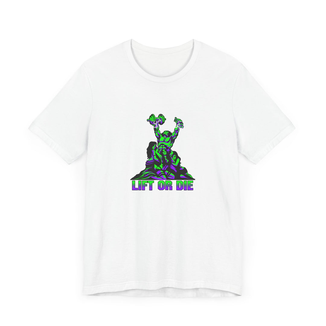 CG CONFIDENCE MAN PURPLE GREEN/LIFT OR DIE