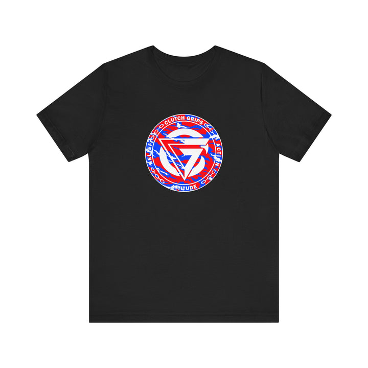 CG LOGO RED WHITE BLUE CAMO BLEND