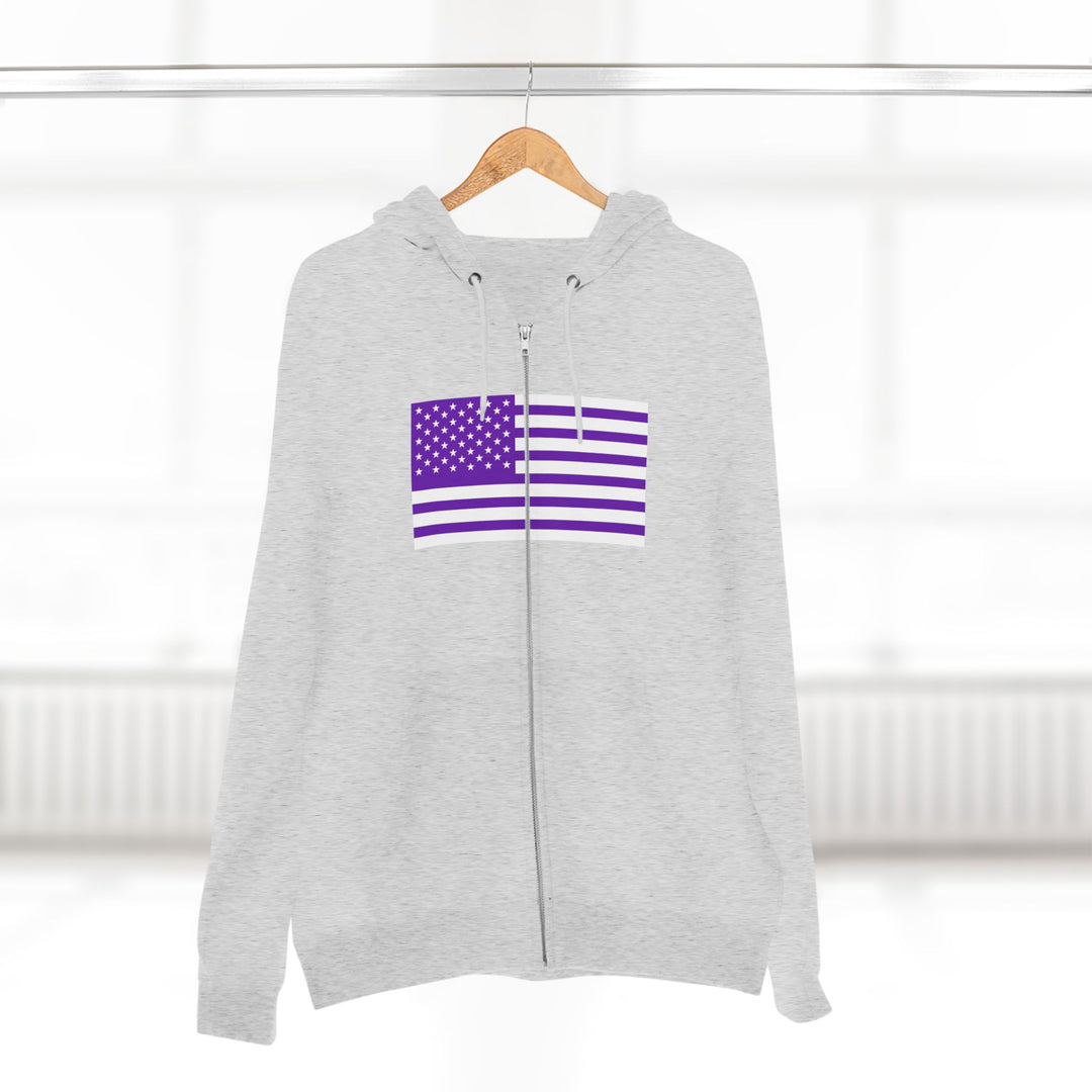 CG EZ RIDER PRUPLE WHITE /STAY SAVAGE ZIP UP