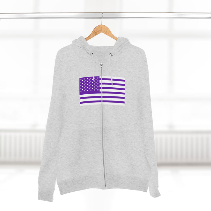 CG EZ RIDER PRUPLE WHITE /STAY SAVAGE ZIP UP