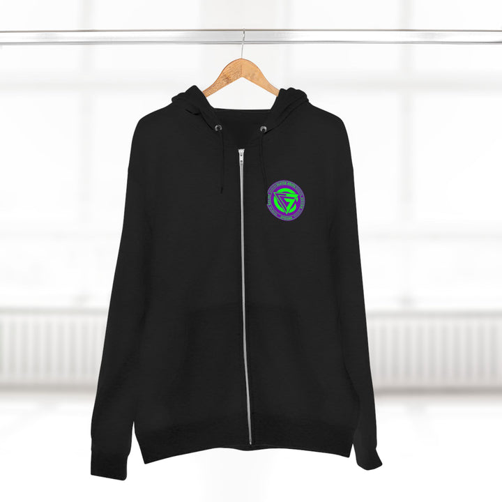 CG TIGER VS TIGER PURPLE GREEN /STAY SAVAGE ZIP UP