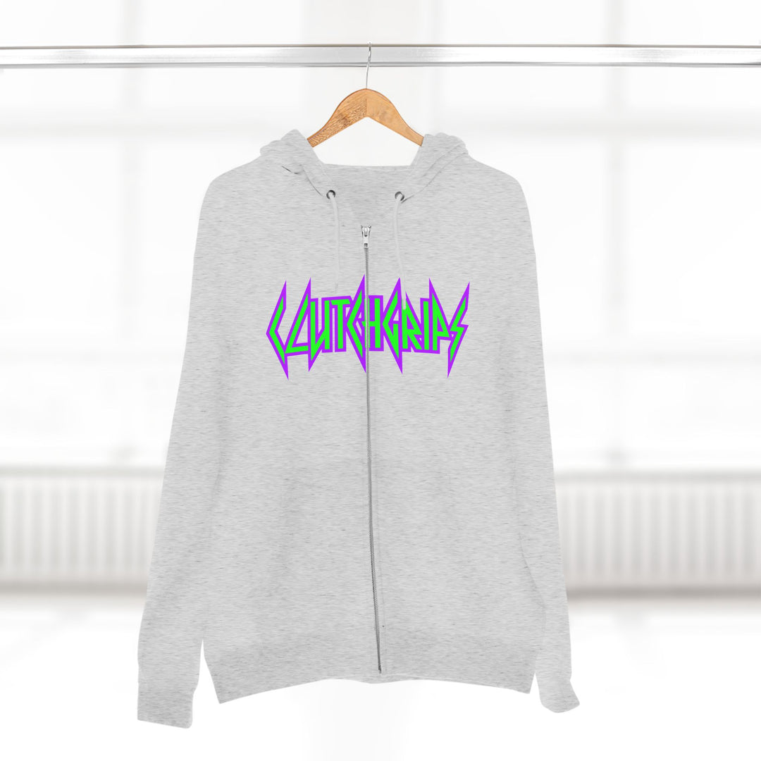 CG SKULLATOR PURPLE GREEN /CLUTCH GRIPS ZIP UP