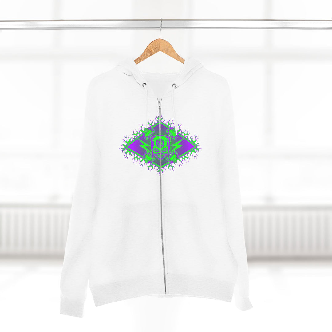 CG SERPENT SLAYER PURPLE GREEN /CONQUER ZIP UP