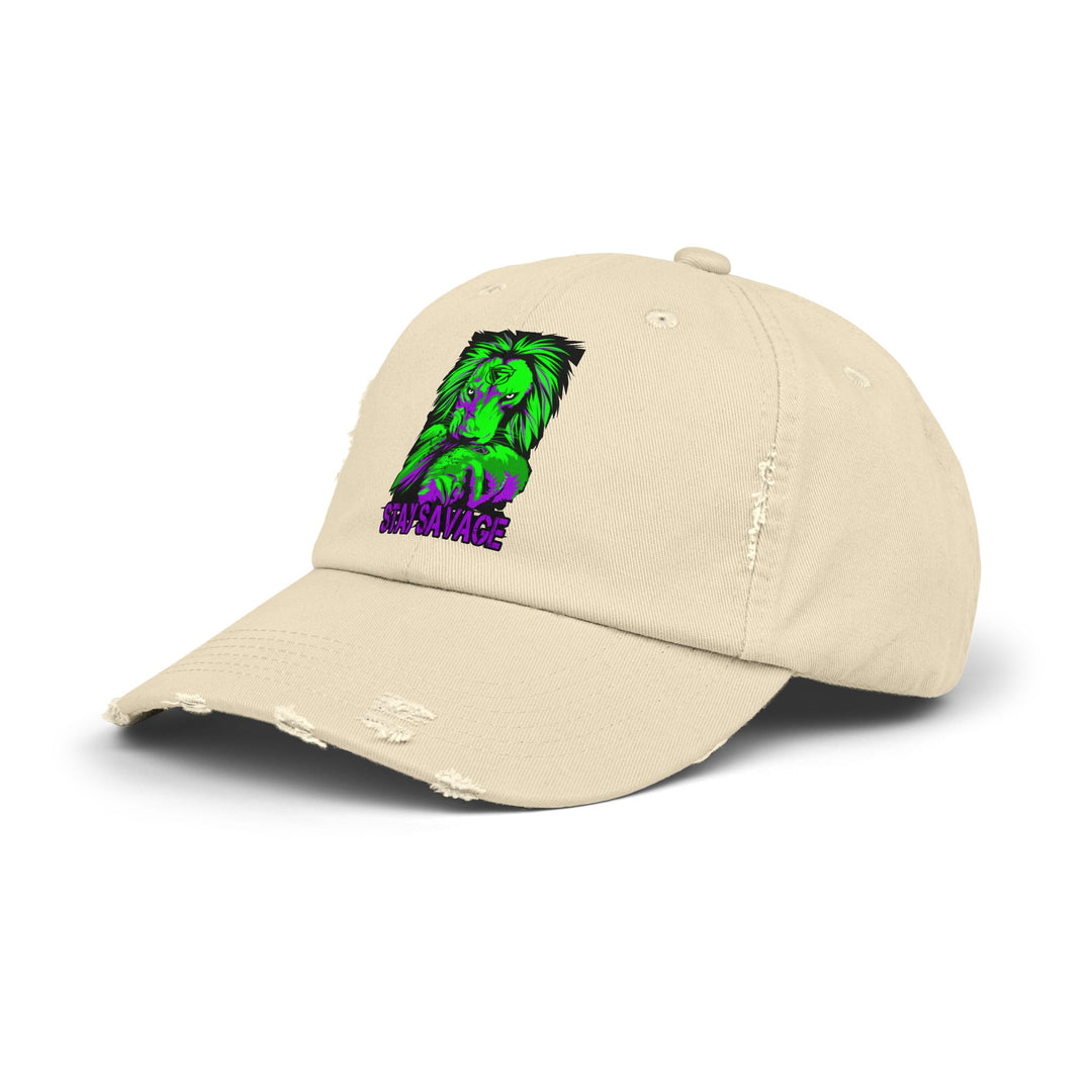 LION HEART PURPLE GREEN /STAY SAVAGE CAP
