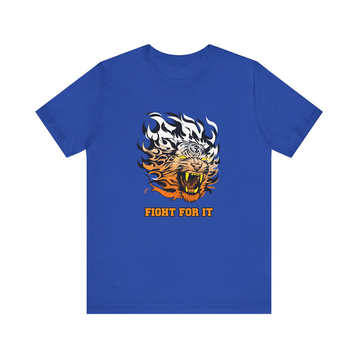 TIGER FLAME ORANGE WHITE FADE/FIGHT FOR IT