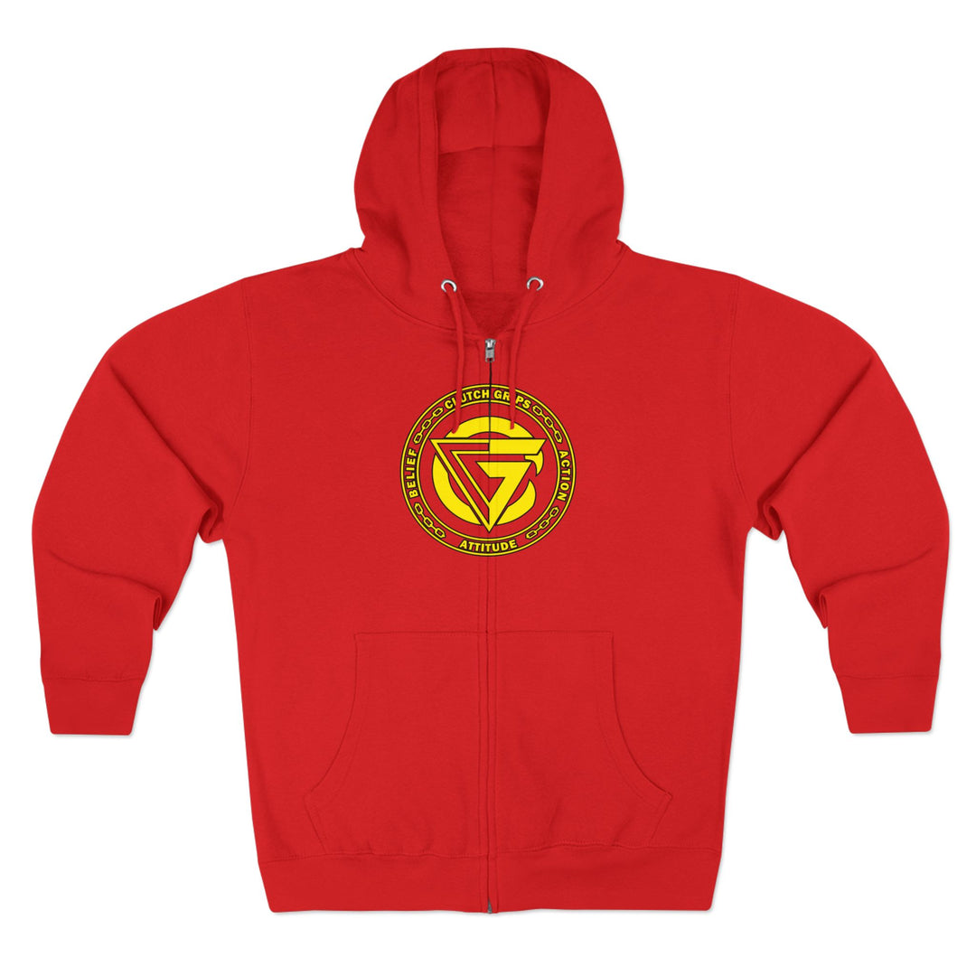 SPARTAN LIFT YELLOW BLACK/LIFT OR DIE ZIP UP