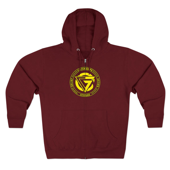 SPARTAN LIFT YELLOW BLACK/LIFT OR DIE ZIP UP