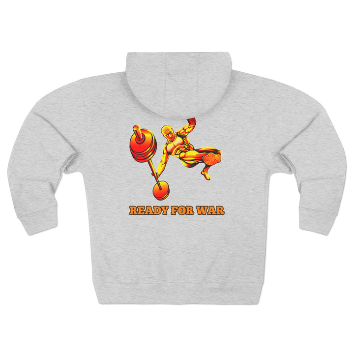 CG MAC JUMP GOLD RED /READY FOR WAR ZIP UP