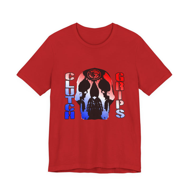 SKULLATOR RED WHITE BLUE FADE/CLUTCHGRIPS