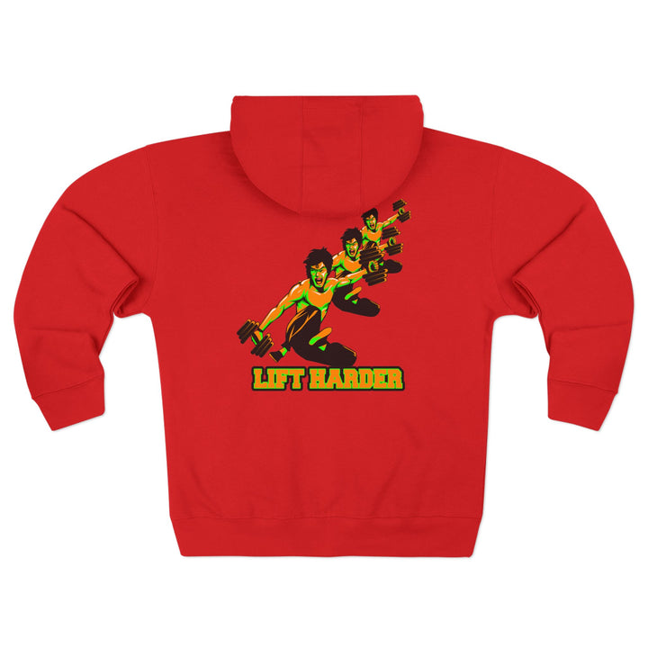 CG LIFT KICK ORANGE GREEN/LIFT HARDER ZIP UP