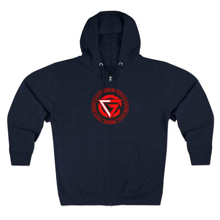 CG OUTLAW RED BLACK /CONQUER ZIP UP