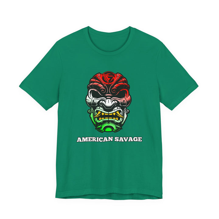 SAMURAI MAC RED WHITE GREEN FADE /AMERICAN SAVAGE