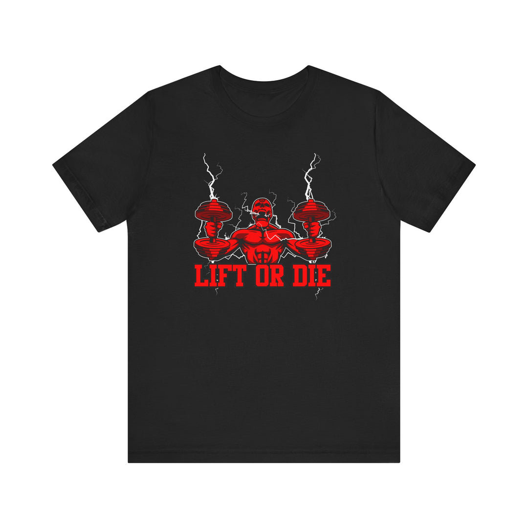 RIDE THE LIGHTNING RED/LIFT OR DIE