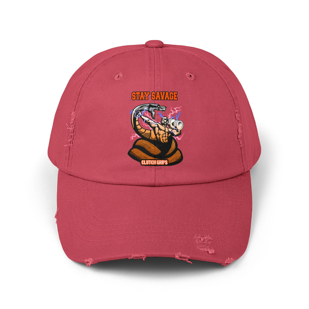 MAC VS SNAKE ORANGE WHITE FADE /STAY SAVAGE CAP