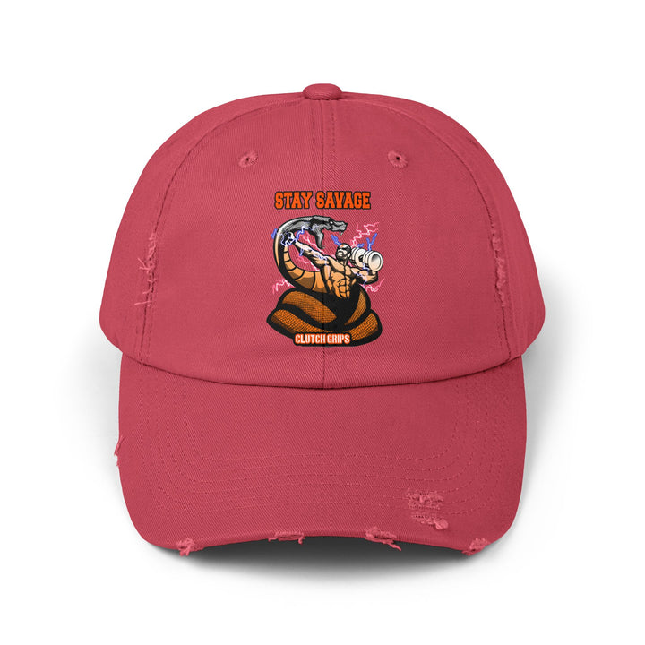 MAC VS SNAKE ORANGE WHITE FADE /STAY SAVAGE CAP