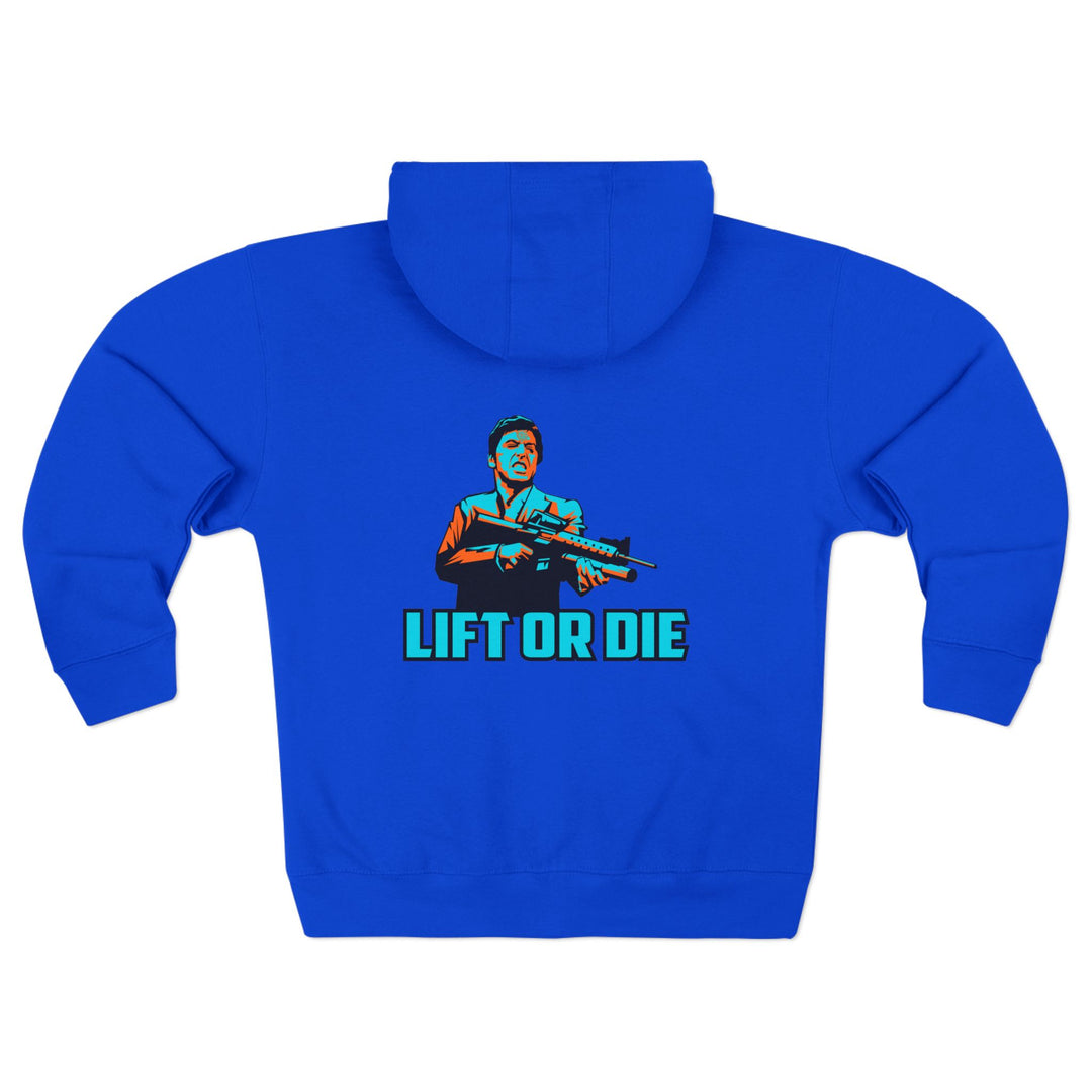 CG FINAL BOSS MIAMI COLORS/LIFT OR DIE ZIP UP