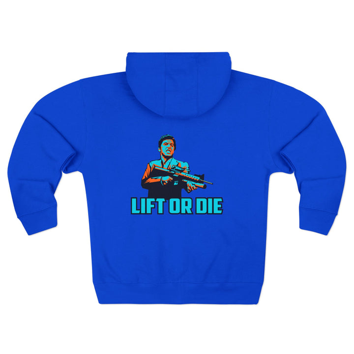 CG FINAL BOSS MIAMI COLORS/LIFT OR DIE ZIP UP